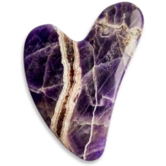 100% Amethyst Gua Sha Face Tool - Picture 3 of 3